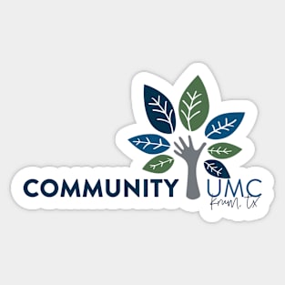 Community UMC Krum Sticker
